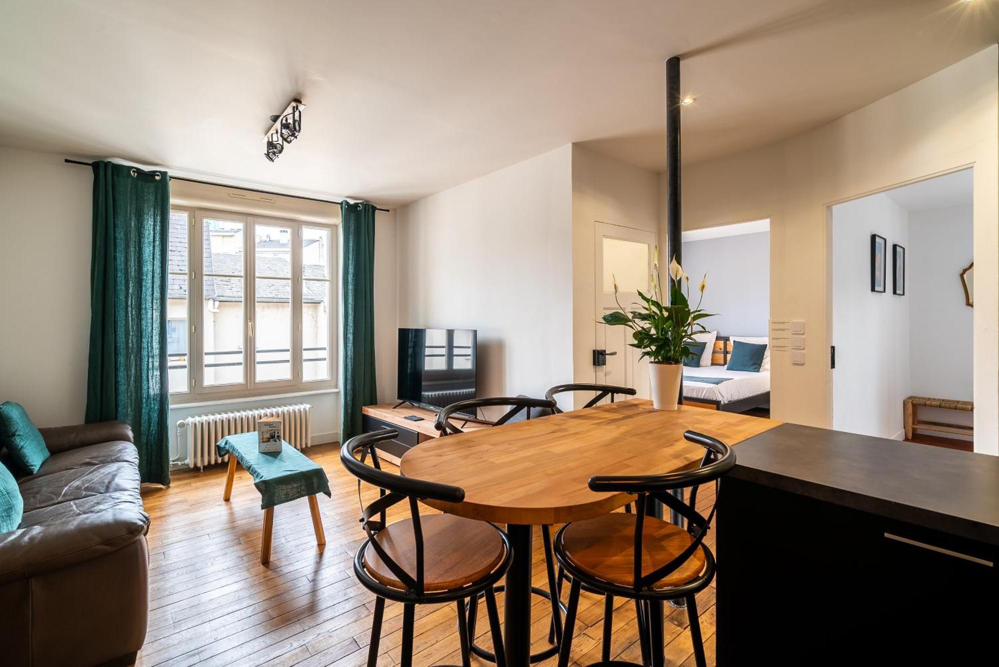 Mon Appart'Hotel - Gare De Limoges - Appartement Familial - Parking En Supp ภายนอก รูปภาพ