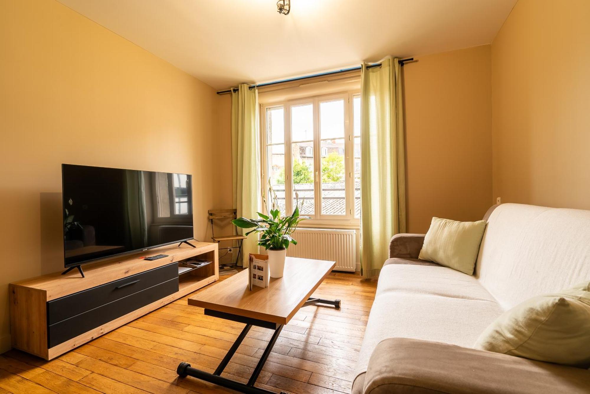 Mon Appart'Hotel - Gare De Limoges - Appartement Familial - Parking En Supp ภายนอก รูปภาพ